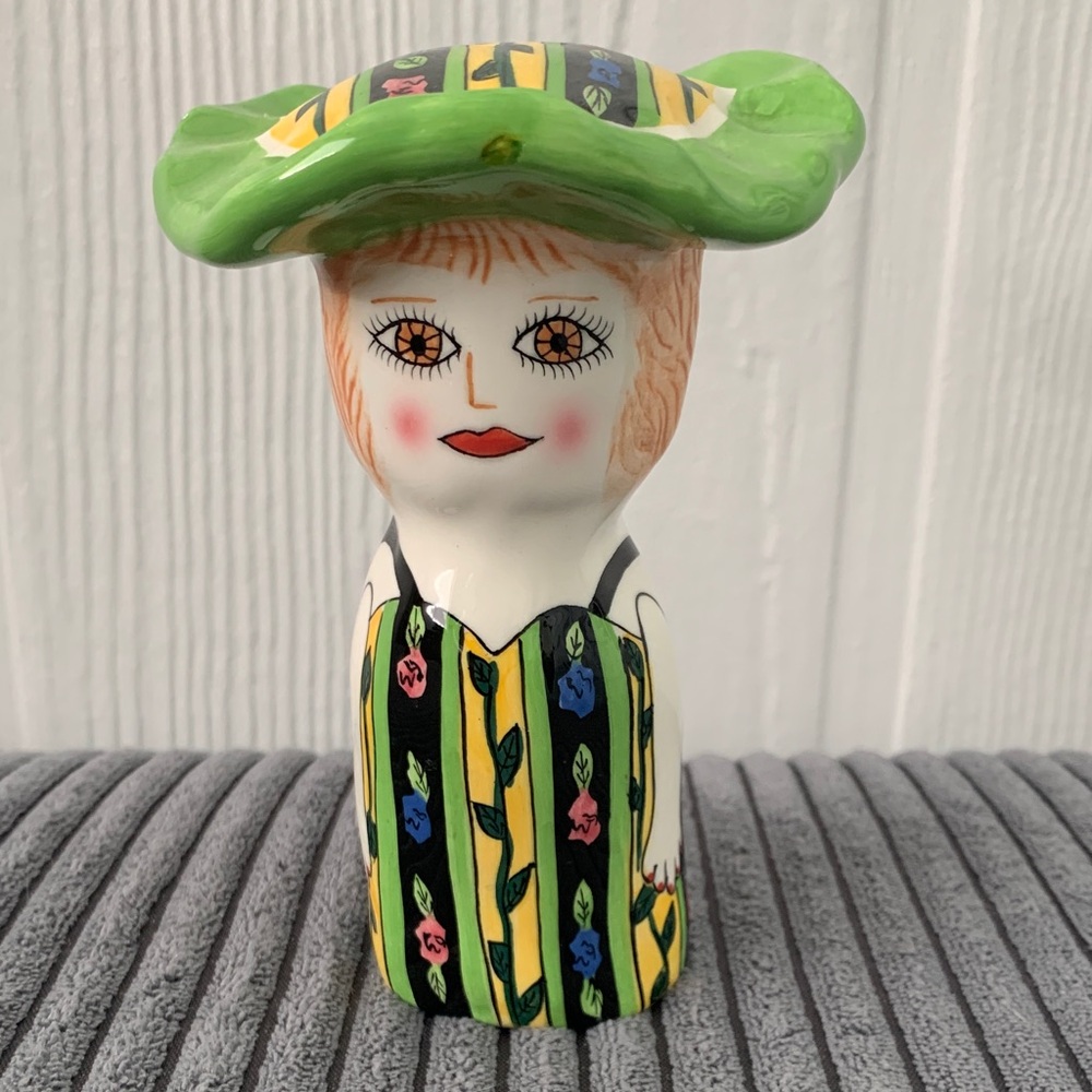 Vintage Susan Paley ceramic pepper shaker – Collectible Tableware